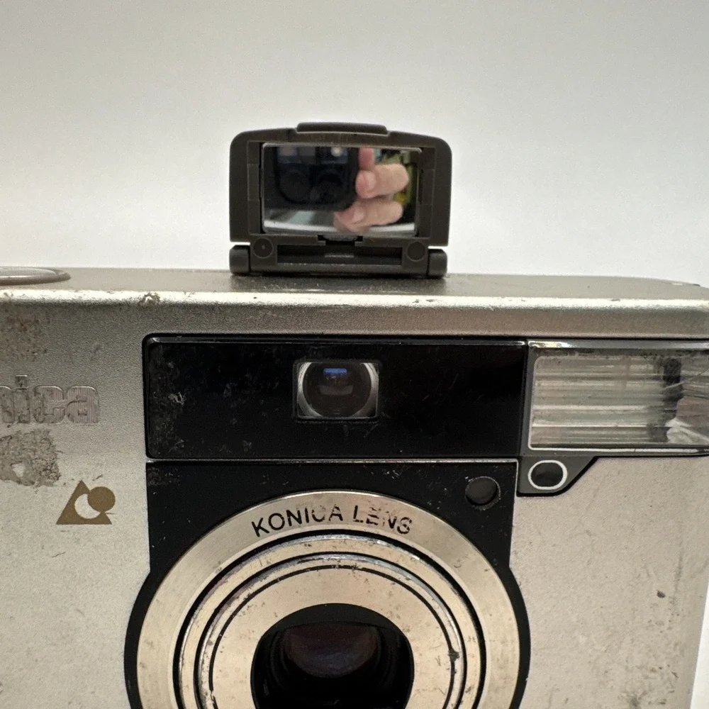 Konica‎ Minolta Revio Z2 APS Compact Film Camera Green TESTED NEW BATTERY